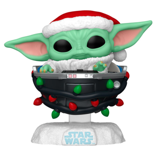 Figura Funko POP! Star Wars Grogu with Santa Hat in Pram