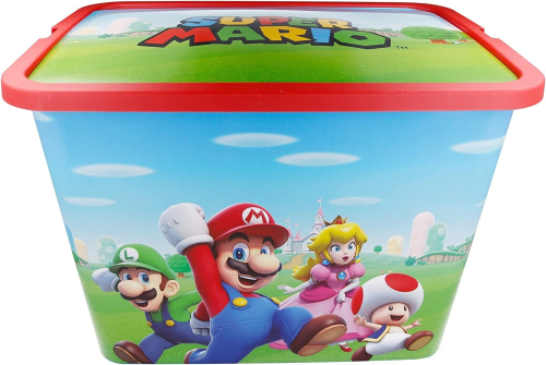 Caixa Click 23 Litros - Super Mario
