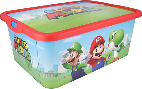 Caixa Click 13 Litros - Super Mario