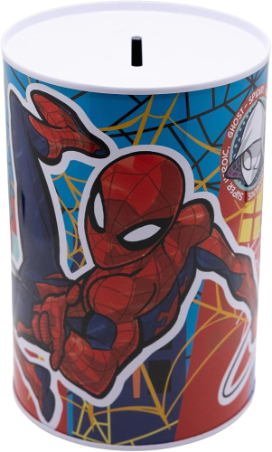 Mealheiro Infantil Metálico - Spiderman Rules
