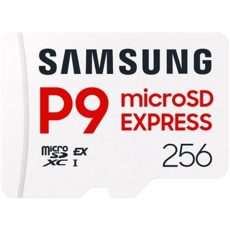 Samsung P9 Cartão Micro SDXC Express 256GB UHS-I V30 A1 800MBs