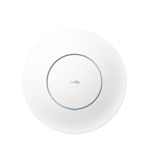 Ponto de acesso de tecto Cudy BE3600 - Dual Band até 2882 Mbps - WiFi 7 - Cobertura de 120 m² - Até 200 dispositivos - PoE passivo - Branco