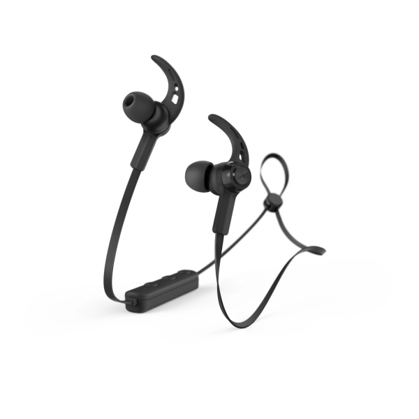Auscultadores Desportivos Hama Freedom Run III - Bluetooth - Alcance de 10 m - Assistente de voz - Preto
