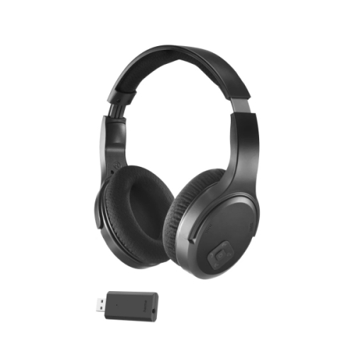 Auscultadores Hama com microfone omnidirecional Preto
