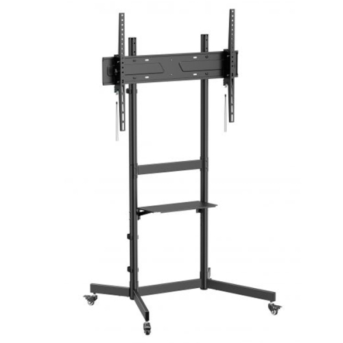 EQUIP ERGO SUPORTE CHAO LCD 55">100"COM PRATELEIRA HAS 650637