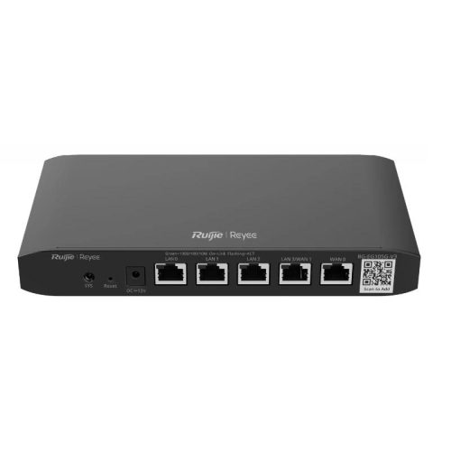 RUIJIE NETWORKS SWITCH DE REDE GERIDO GIGABIT ETHERNET (10/100/1000) PRETO