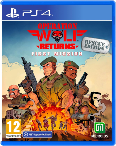 Operation Wolf Returns:First Mission Limited - Rescue Edition PS4