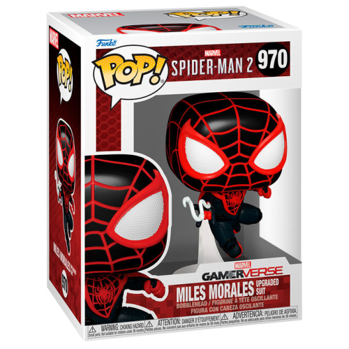 Figura Funko POP! Marvel GamerVerse:Spider-Man 2 - Miles Morales Upgraded Suit 970