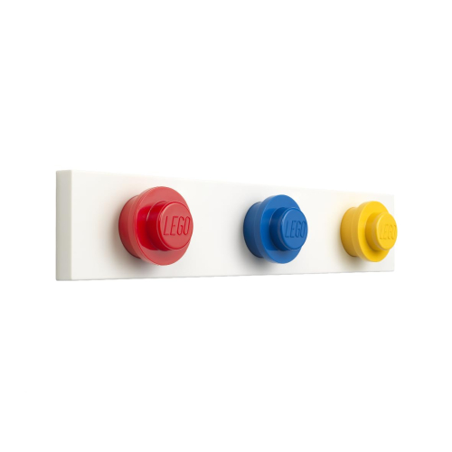 LEGO Wall Hanger Rack - Vermelho,Azul,Amarelo