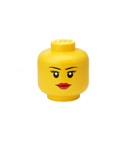 LEGO Storage Head Small - Girl
