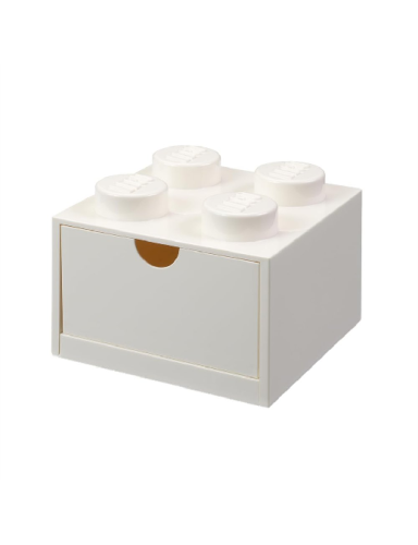 LEGO Desk Drawer 4 - Branco