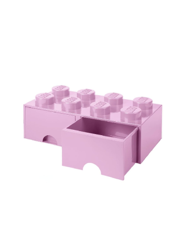 LEGO Brick Drawer 8 - Roxo Claro