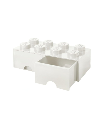 LEGO Brick Drawer 8 - Branco