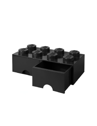 LEGO Brick Drawer 8 - Preto