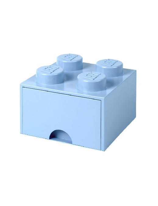 LEGO Brick Drawer 4 - Azul Real Claro