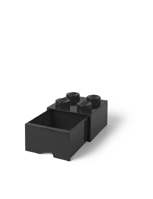 LEGO Brick Drawer 4 - Preto
