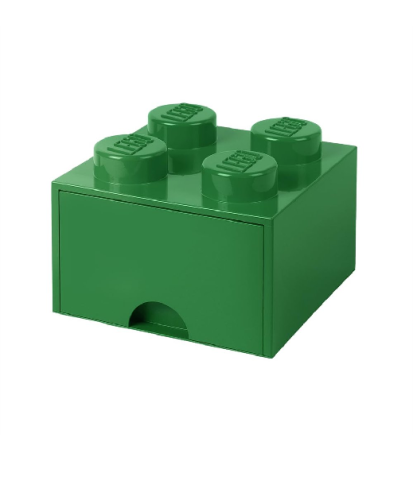 LEGO Brick Drawer 4 - Verde