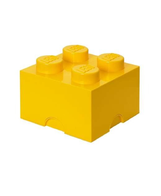 LEGO Storage Brick 4 - Amarelo
