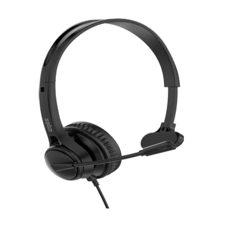 Nilox Mono-Auricular com microfone USB-C + Adaptador USB-A