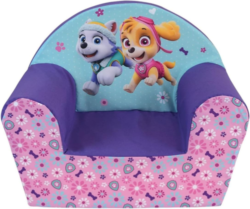 Sofá Infantil Paw Patrol Rosa