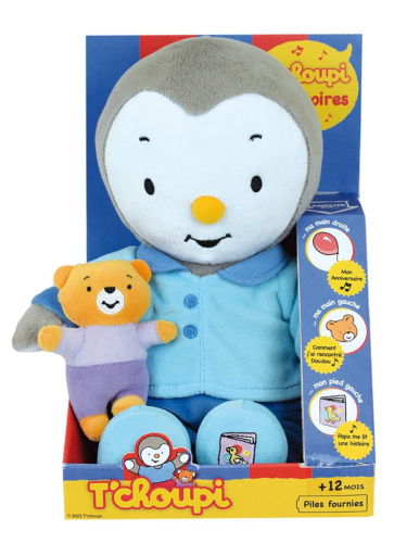Peluche T’Choupi Interativo 30 cm