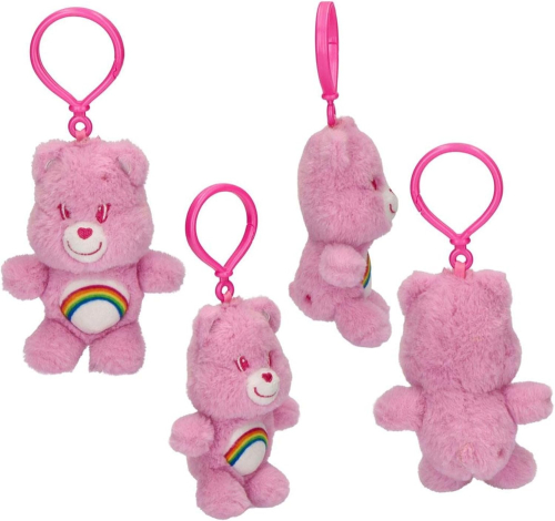 Porta-Chaves em Peluche Care Bears Rosa