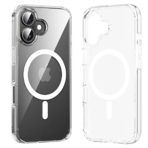 Vemtion Capa Rigida para Iphone 16 Pro - Anel Magnetico MagSafe - Transparemte