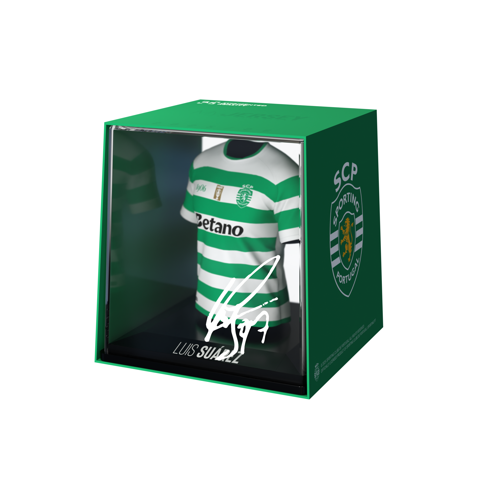 Figura My Jersey - Sporting CP:Luis Suárez (Home 2025 / 2026)