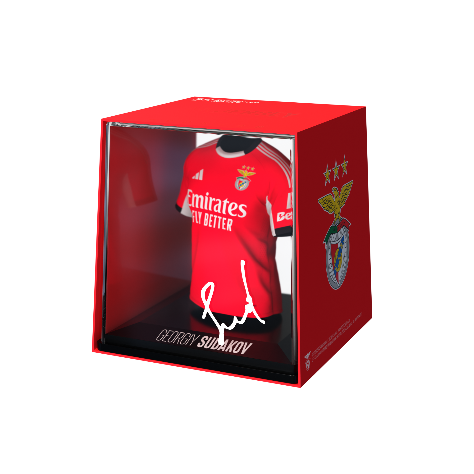 Figura My Jersey - Benfica:Georgiy Sudakov (Home 2025 / 2026)