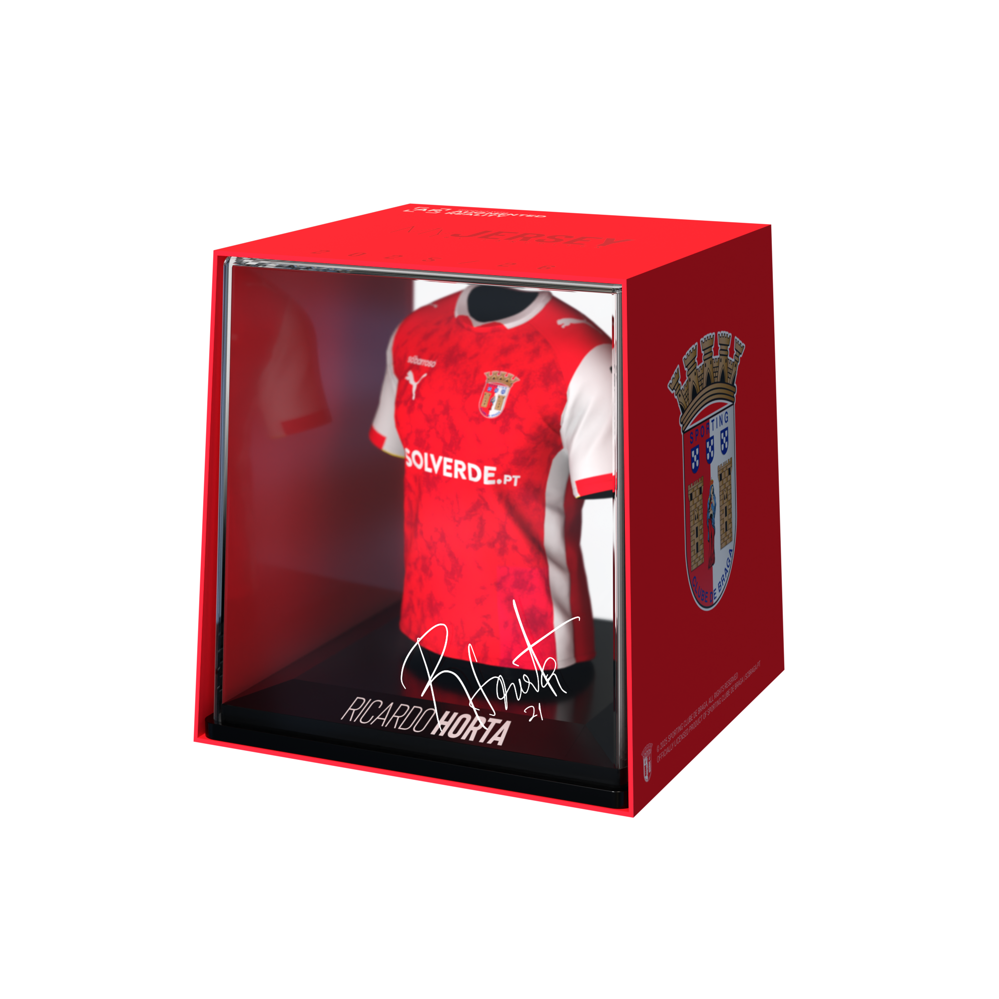 Figura My Jersey - Braga:Ricardo Horta (Home 2025 / 2026)
