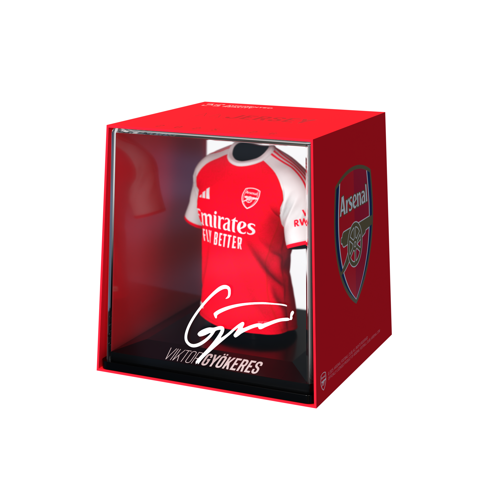 Figura My Jersey - Arsenal:Viktor Gyokeres (Home 2025 / 2026)