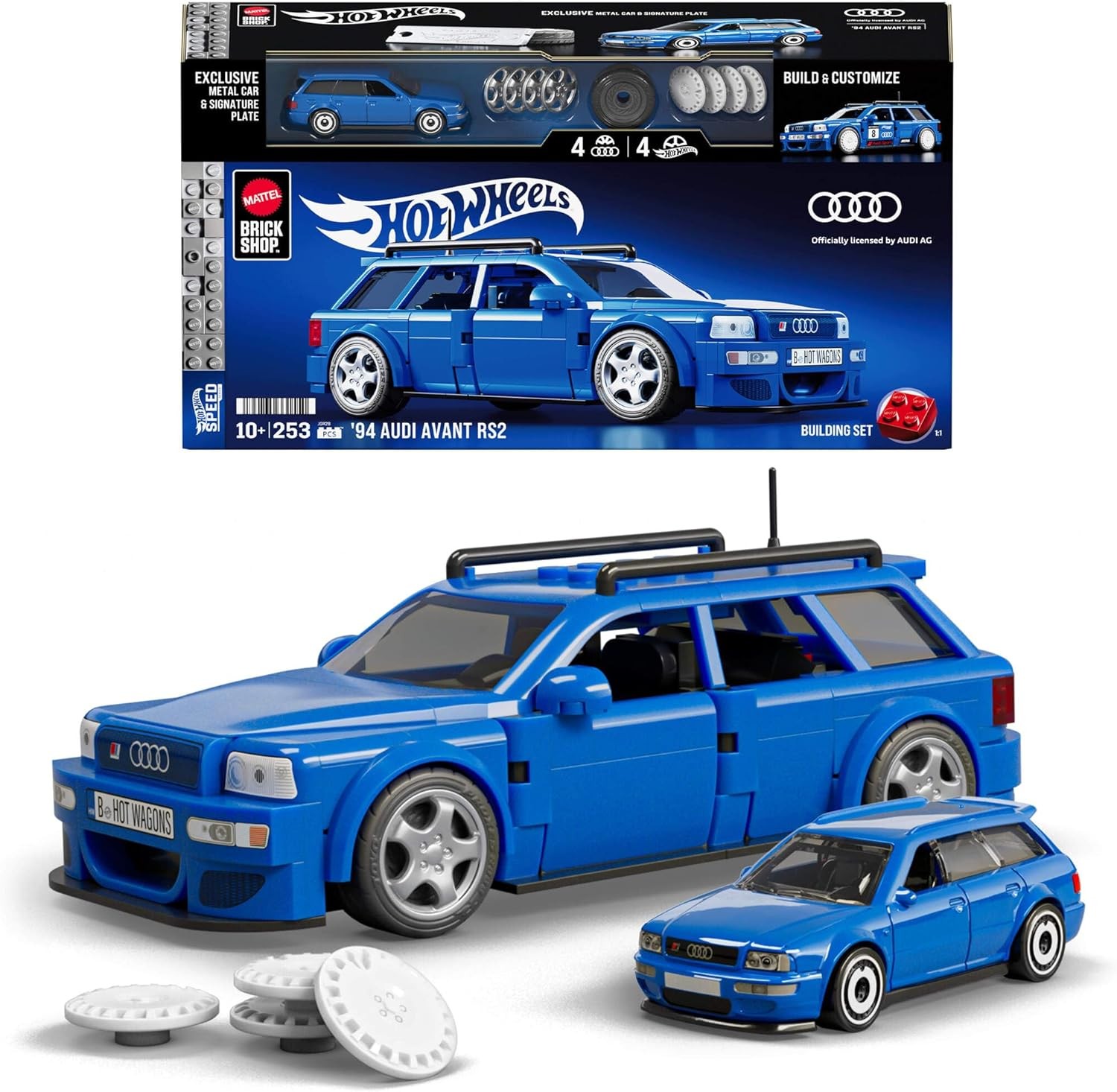 Hot Wheels:Speed Series Building Set - '94 Audi Avant RS2