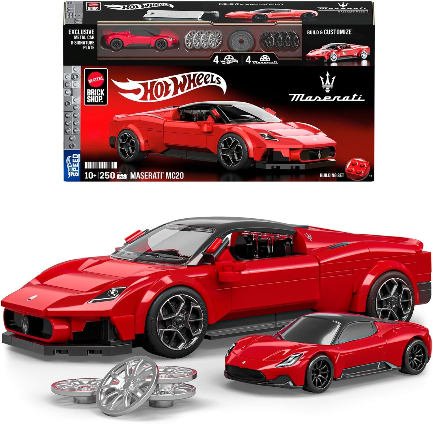 Hot Wheels:Speed Series Building Set - Maserati MC20