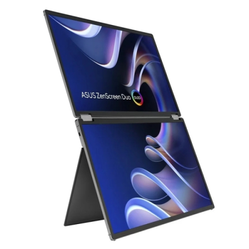 ASUS ZenScreen Duo MONITOR 14"OLED WUXGA 60Hz - 1ms - HDMI,USB-C - Prata