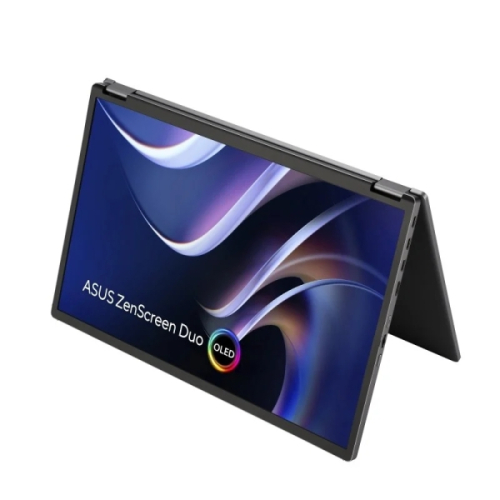ASUS ZenScreen Duo MONITOR 14"OLED WUXGA 60Hz - 1ms - HDMI,USB-C - Prata