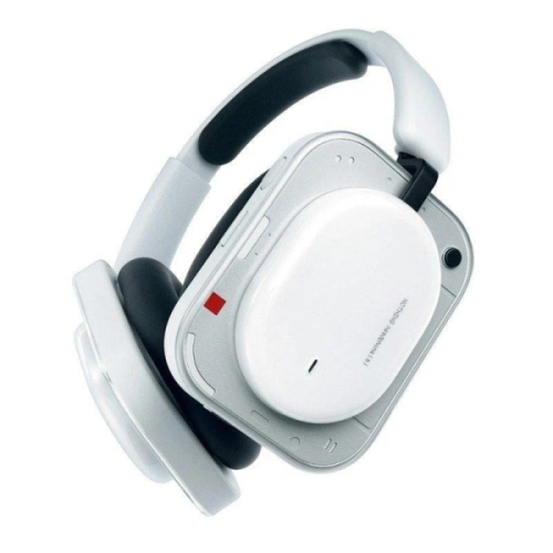 Auscultador Nothing Headphone (a) Bluetooth - Cancelamento de ruído ANC - Driver de 40 mm - Branco