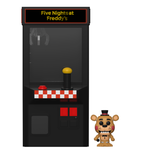 Figura Funko Bitty POP! Arcade:Five Nights at Freddy's - Toy Freddy + Arcade Display