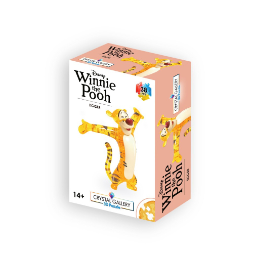 Puzzle 3D Crystal Gallery Disney - Tigger (38 Peças)