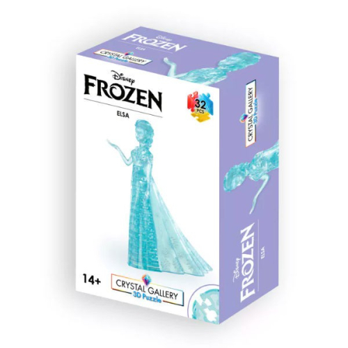 Puzzle 3D Crystal Gallery Disney - Elsa (32 Peças)