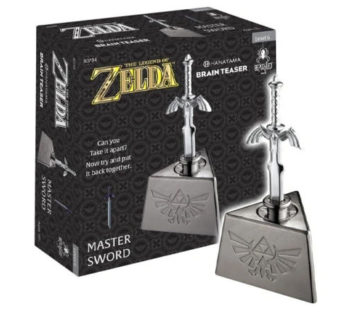 Quebra-Cabeças Huzzle Cast - Zelda Master Sword Nível 6