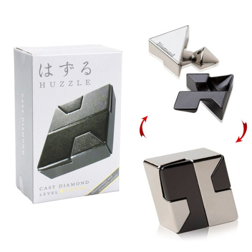 Quebra-Cabeças Huzzle Cast - Diamond Nível 1