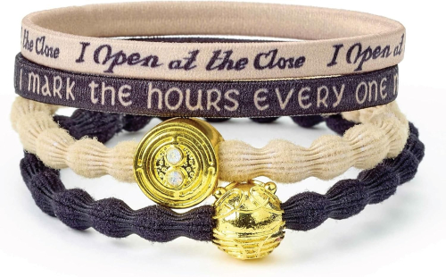 Conjunto Bandolete - Harry Potter:Time Turner e Golden Snitch