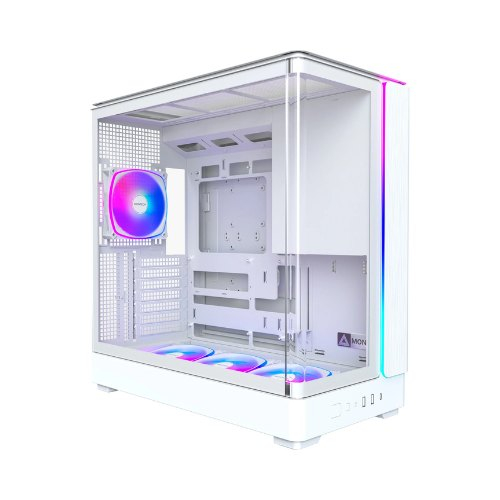 CAIXA ATX MONTECH KING 45 PRO ARGB WHITE