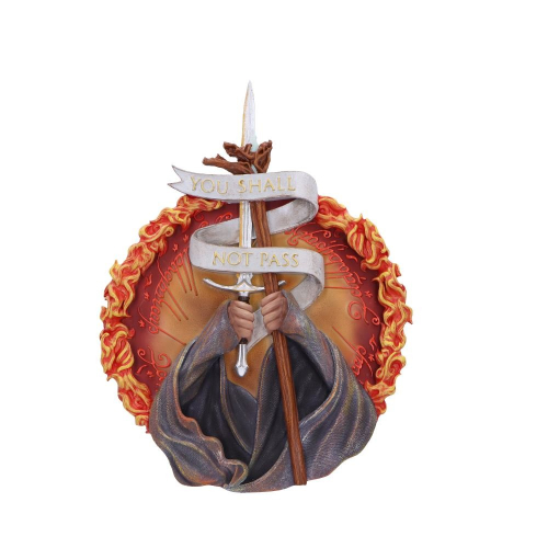 Placa de Parede Nemesis Now - The Lord of the Rings You Shall Not Pass 30.4CM
