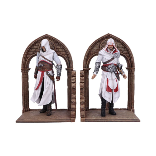 Aparadores de Livros Nemesis Now - Assassin's Creed Altaïr e Ezio 24CM