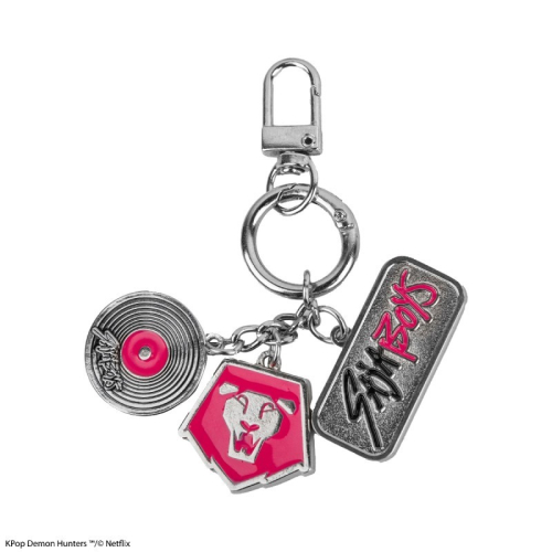 Porta-Chaves com Charm Cinereplicas - KPop Demon Hunters:Saja Boys