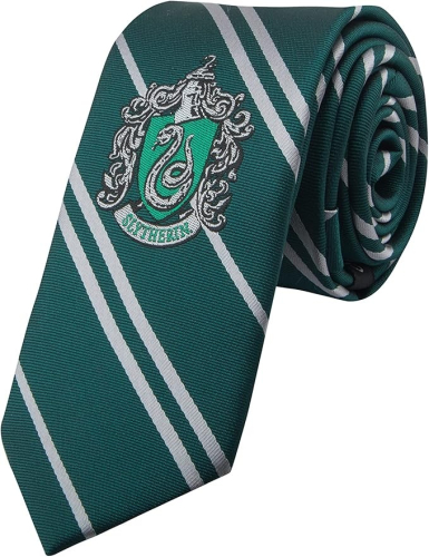 Gravata Cinereplicas - Harry Potter:Kids Slytherin Woven Logo
