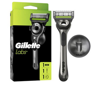 Gillette Labs Silver Máquina de Barbear Manual 1 Recarga