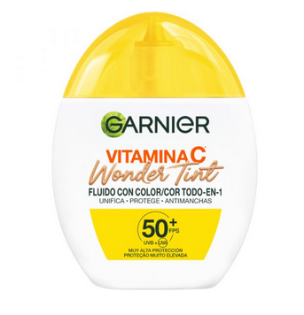 Garnier Fluido com Cor Vitamina C SPF50+ Médio 40ml