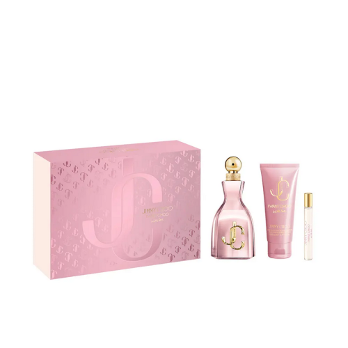 Jimmy Choo I Want Choo With Love Conjunto de 3 peças